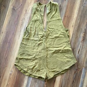 Haiku Olive Green Romper